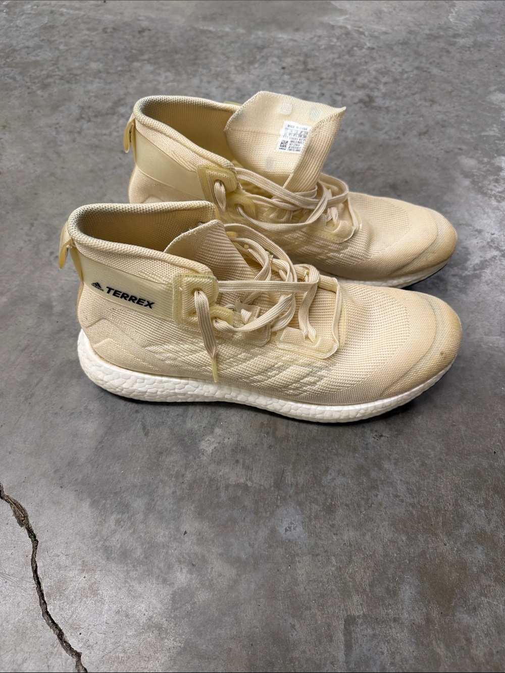adidas Terrex Men's Natural Athletic Mid-Top Sneakers